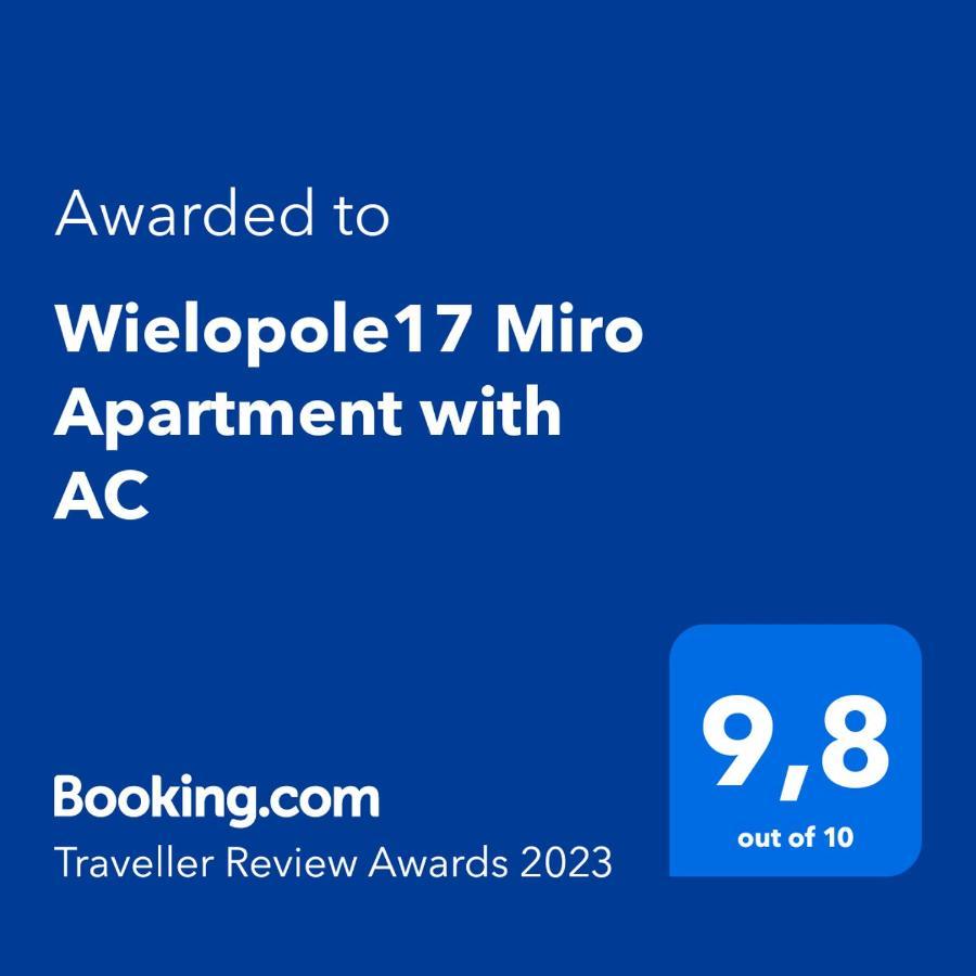 Wielopole17 Miro Apartment With Ac Kraków Eksteriør billede